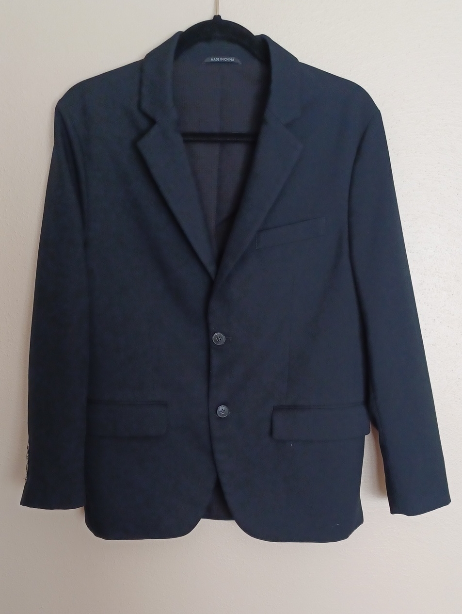Bluffworks Gramercy Slim Fit Blazer Sport Coat Sz 38s Navy Slim Fit Nwot Travel — image 2 of 8